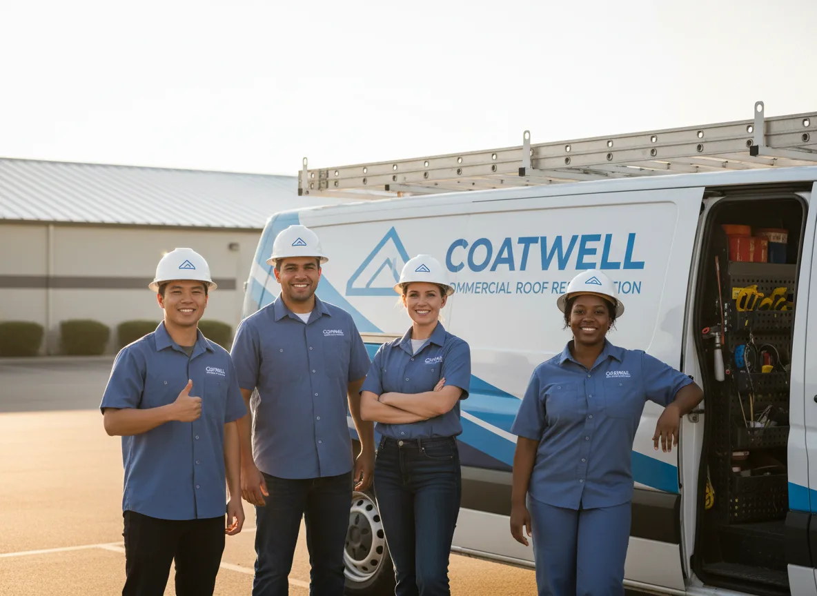Commercial roof coating company in Hometown, IL